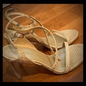 Stuart Weitzman brand new crystal snake sandal